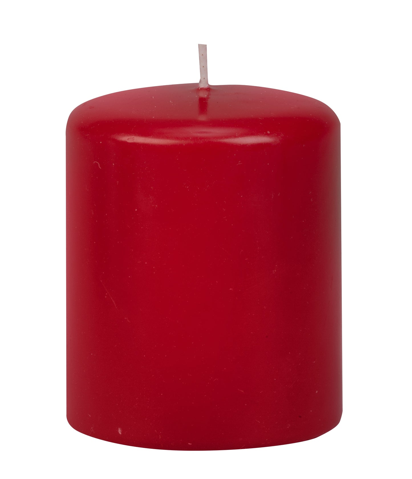 3" X 4" Cranberry Pillar Candle - Box of 6
