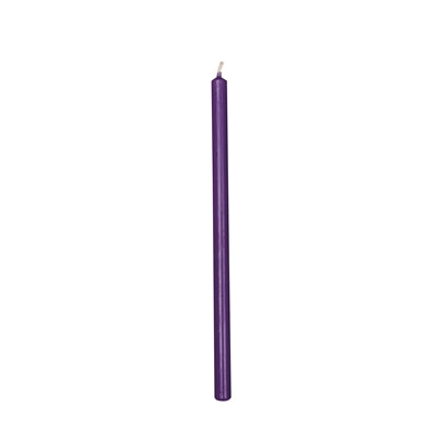 1/2 X 10 Element Candles, Purple - Pack of 6