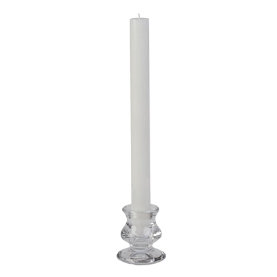 7/8" X 10" WHITE TAPER CANDLE - Case 6
