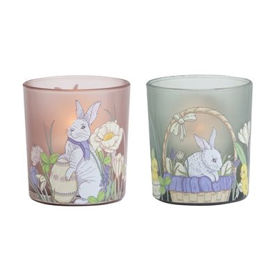 Assorted 3 X 3 Height Easter Themed Candle Holder