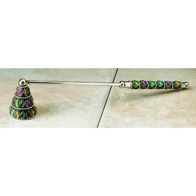Multi-Color Jeweled Metal Snuffer - Box of 4