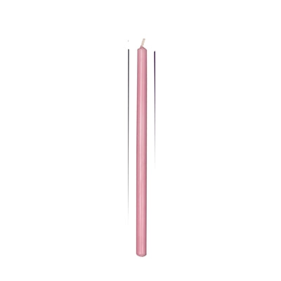 1/2 X 10 Element Candles, Pink-Pack of 6
