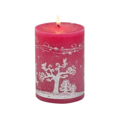 3"x 4" Reindeer Games Pillar Candle- Box of 12