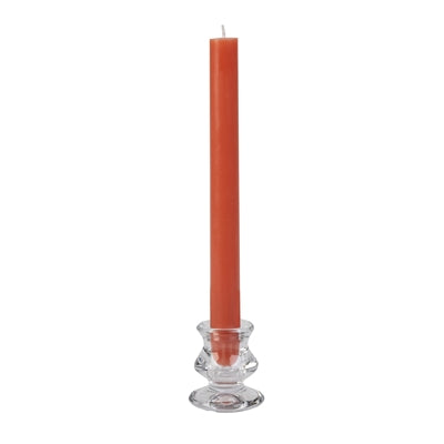 7/8" X 10" AMBER ORANGE TAPER - Case of 6