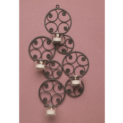 Retro Scroll Sconce Tl/h