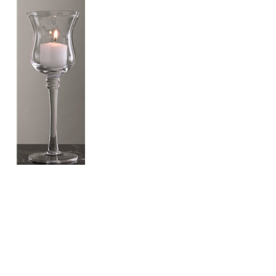 8" Ht Clear Glass Pedestal V/h