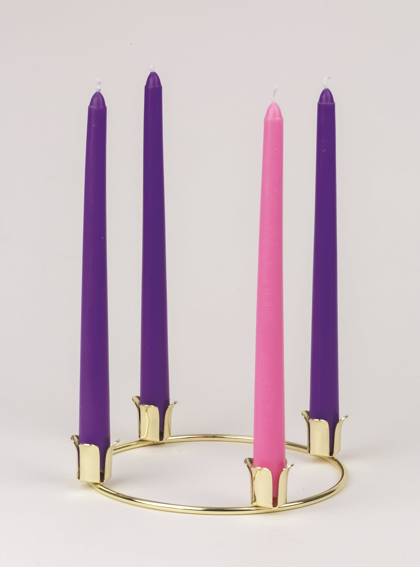 BRASS FINISH ADVENT RING