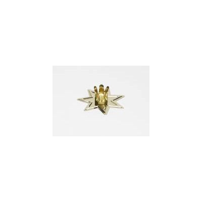 Gold Star for 1/2" diameter Candle Holder - box of 100